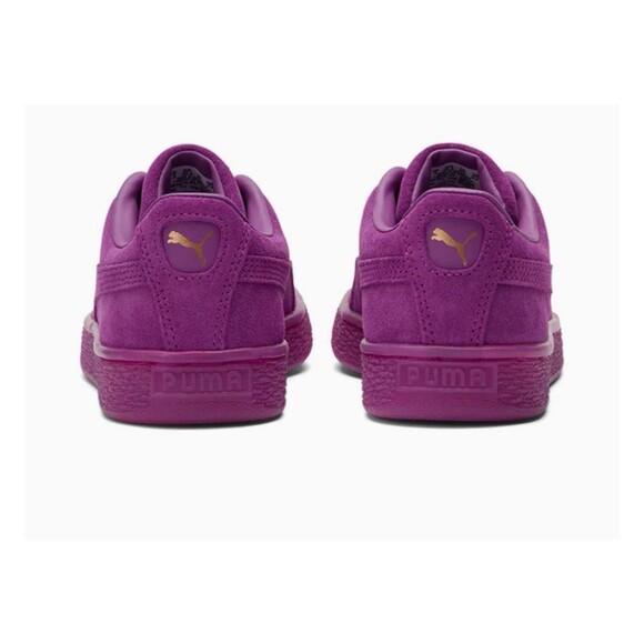 Girls Puma Suede Classic 'Mono Gold - Byzantium-Gold' 381470-03 Size 4.5y - Picture 4 of 6